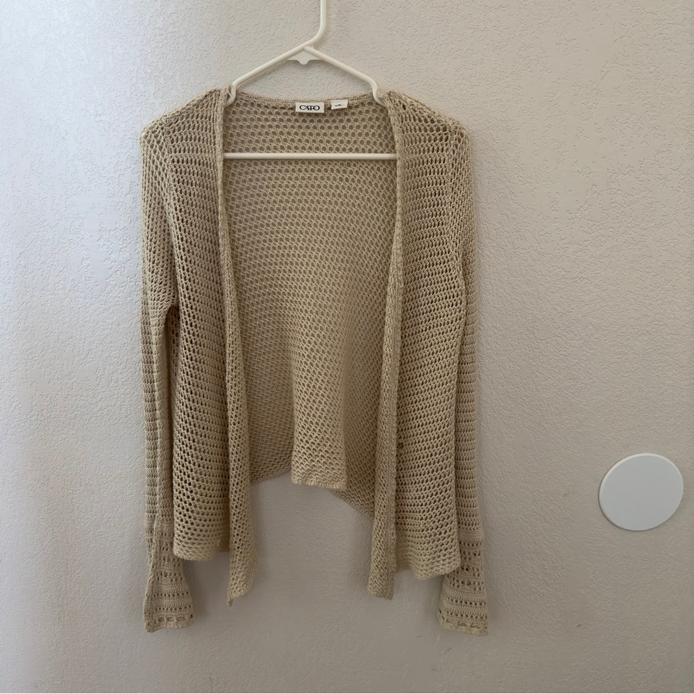 Cato crochet cardigan